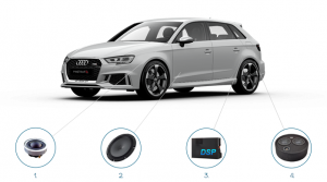 Audi A3 Audio Verbetering Silver