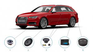 Audi A4 Audio Verbetering Gold