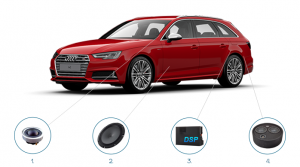 Audi A4 Audio Verbetering Silver